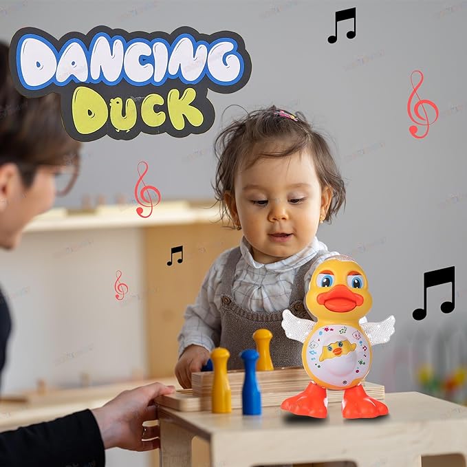 Electric Dancing Swinging Duck Toy