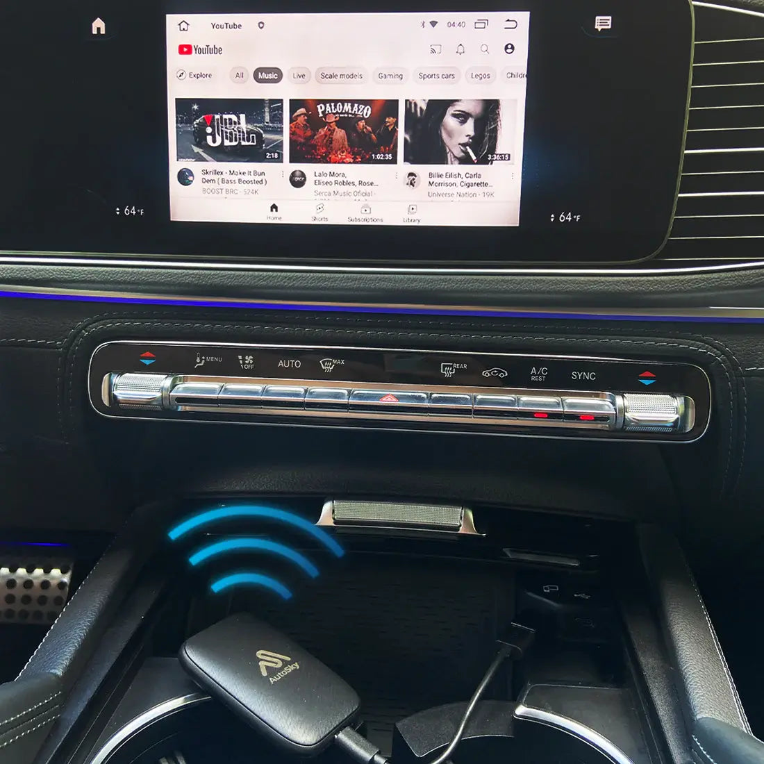 Wireless CarPlay and Android Auto AI Box Lite - Supports Netflix, YouTube