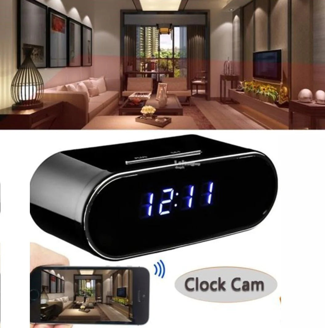 Mini Desk Digital Camera Clock