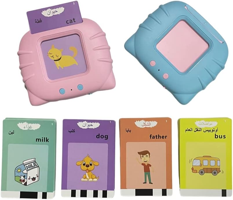 Flash Cards Learning Toys & Drawing LCD Tablet