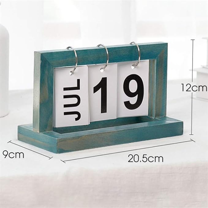 Wooden Vintage Home Calendar