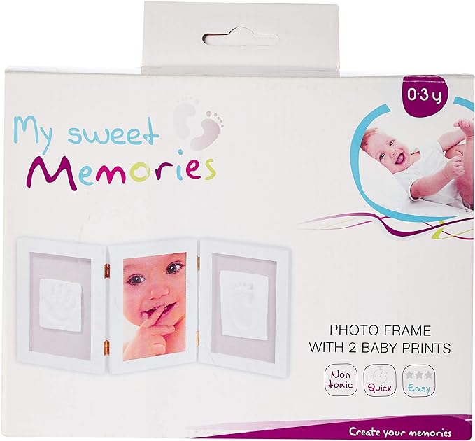 إطار صورة فردي من Baby Sweet Memories مع طين