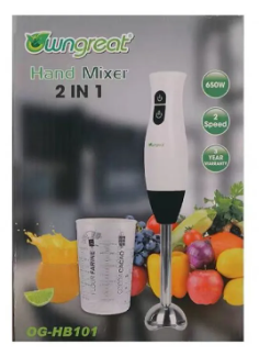 2 in 1 Hand Mixer | Hand Stick Blender