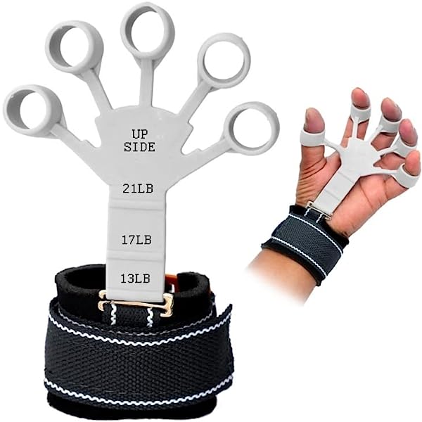 Metal-Hook Grip Strength Trainer