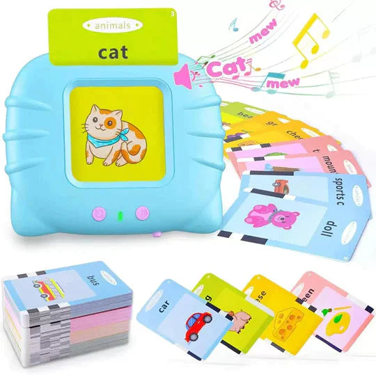 Flash Cards Learning Toys & Drawing LCD Tablet